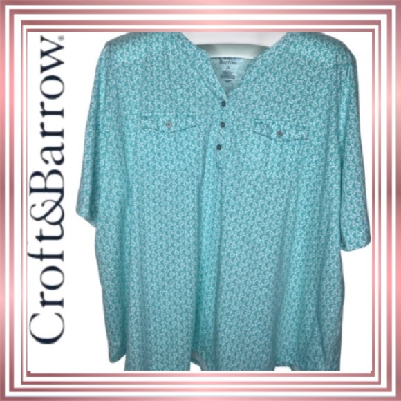 GUC! Women’s Plus Size Dress Top by Croft & Barrow - Picture 1 of 3